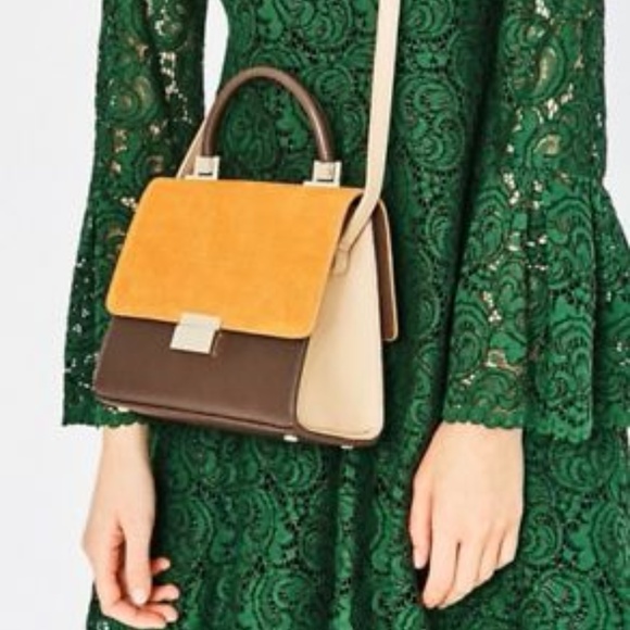 Zara Handbags - NEW ZARA SUEDE BAG